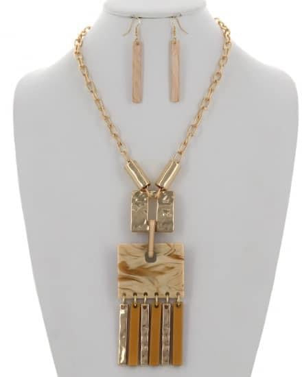 Art Deco Necklace Set