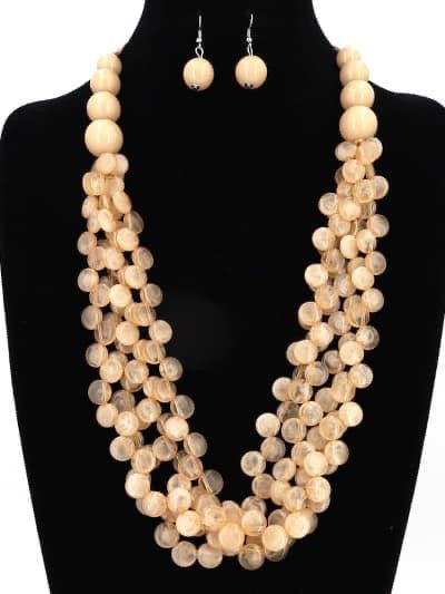 Marble Deluxe Necklace Set